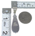 Southwestern Sterling Silver And Turquoise Pendant AX78377